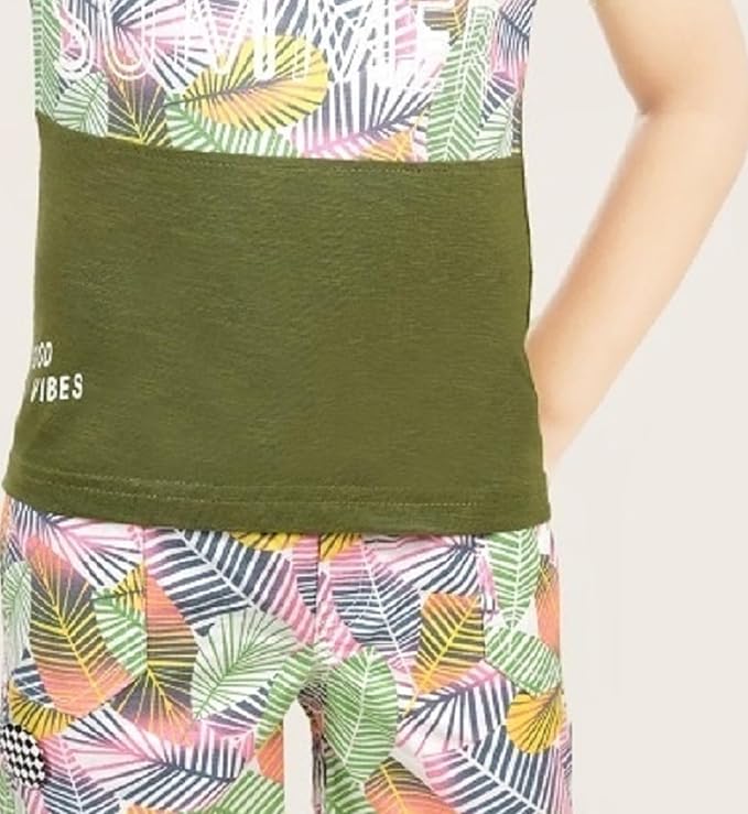 CHOO CHOO Boys  Printed T-shirt and shorts
