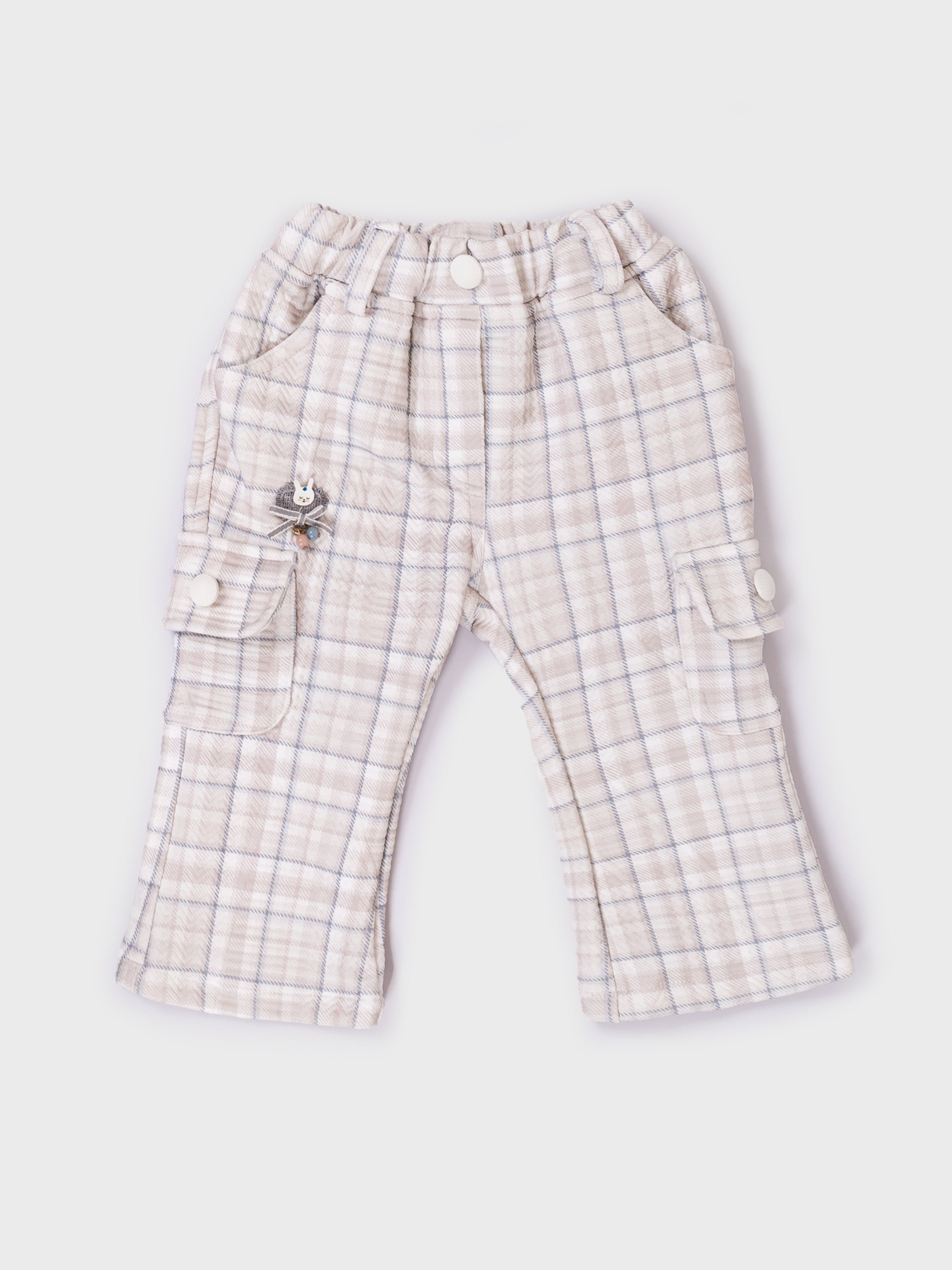 Checked Jacket & Cargo Pants Co-ord Set