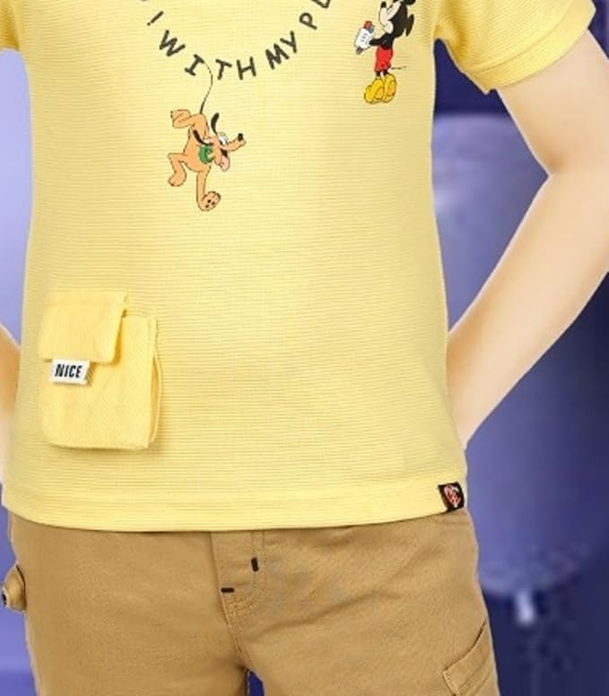 CHOO  CHOO Boys Cotton T-shirt and shorts
