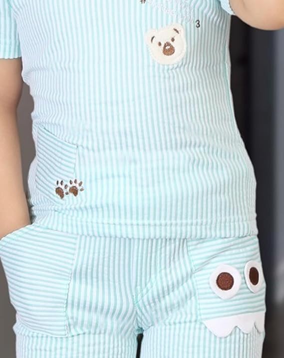 CHOO CHOO Boys Cotton T-shirt and shorts