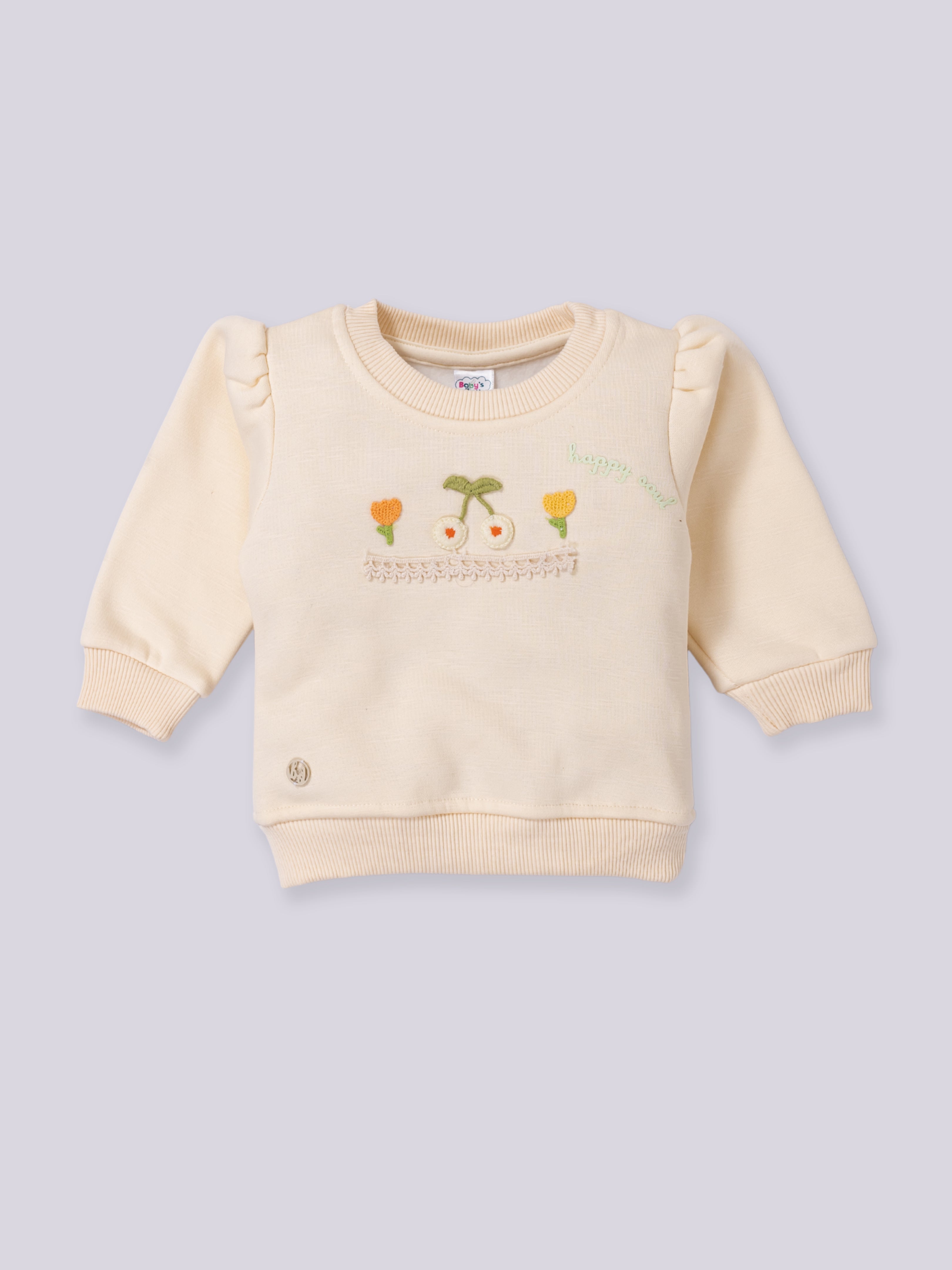 Baby Girls Swestshirt Fleece Winter Set