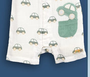 Half Sleeves Rompers For Baby Boys