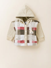 Girl Hooded Winter Jacket & Jogger Pant Set