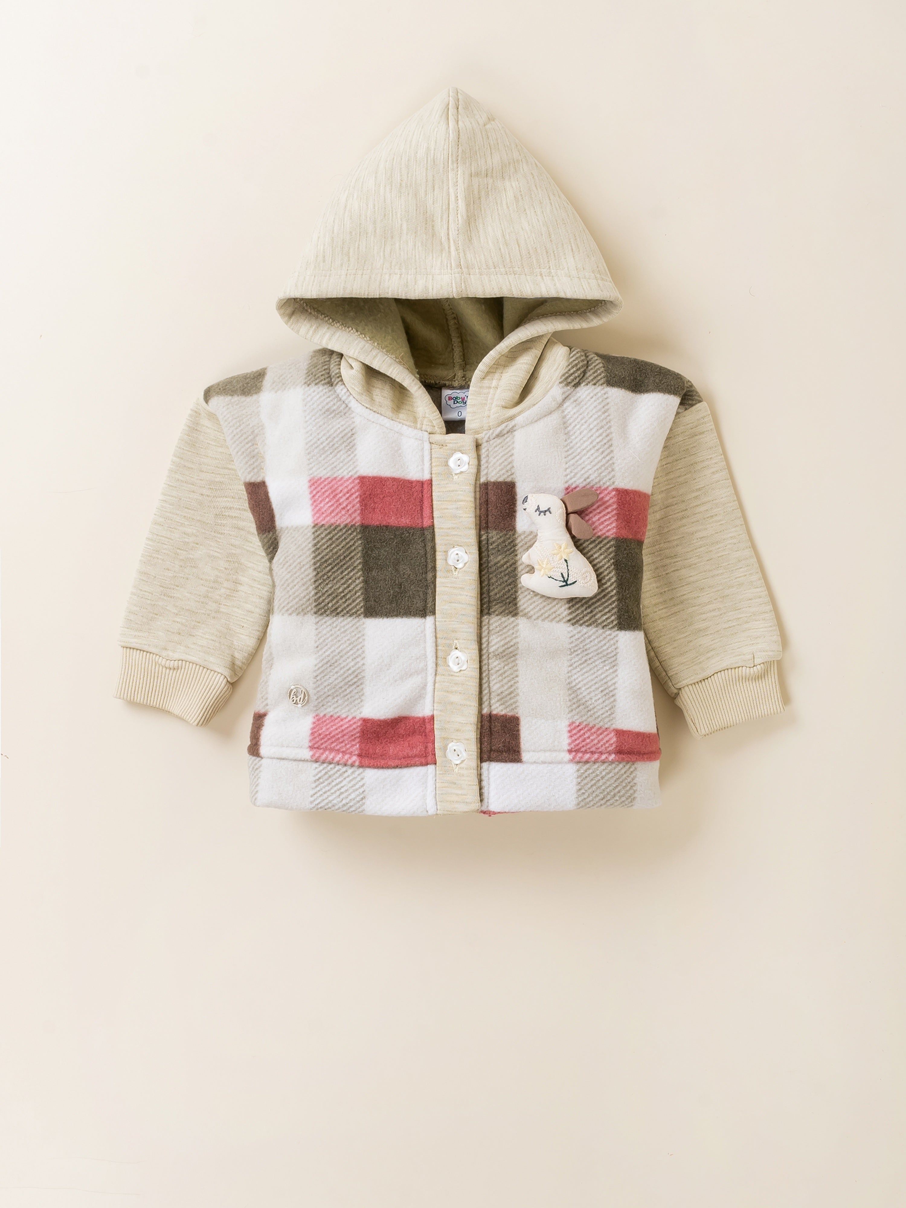 Girl Hooded Winter Jacket & Jogger Pant Set