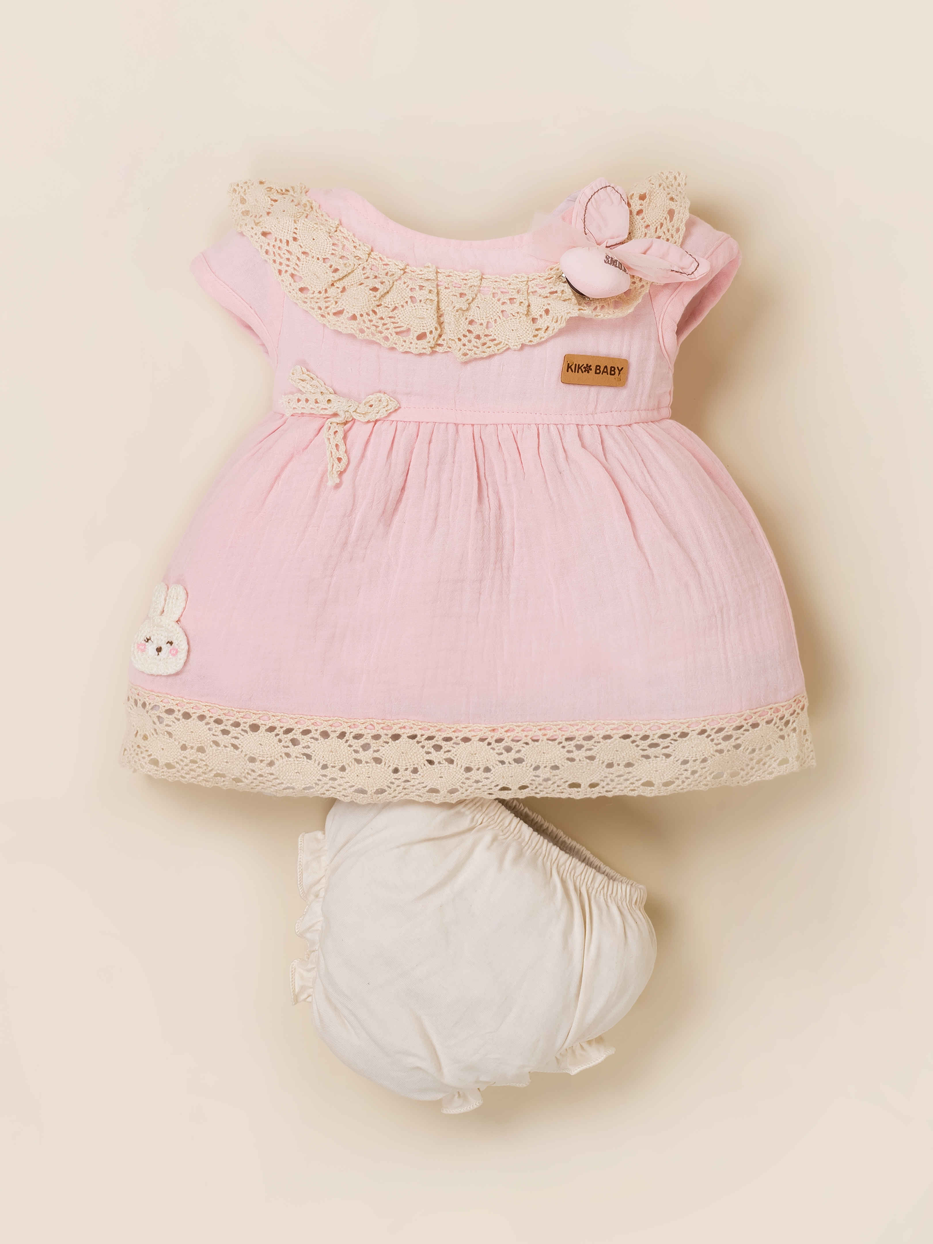 Baby Girls 'Muslin Frock with Matching Panty