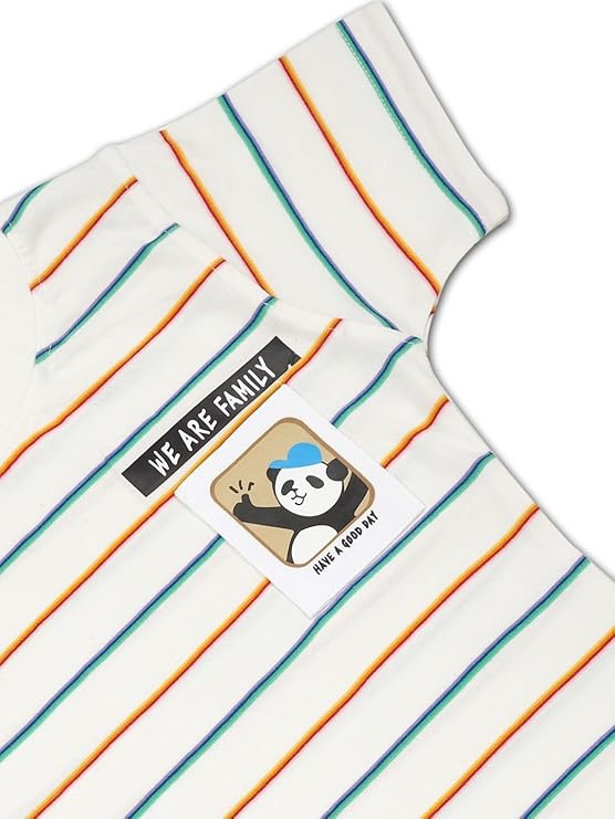 Junior Boss Boys Printed Cotton Clothing Set