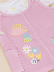 Baby Girls Cute Dungaree Dress