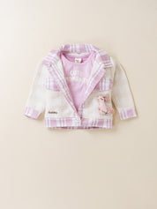 Jacket & Pant Set with Inner Top