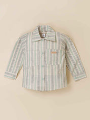 Kids' Top with Shirt & Short Clothing Set