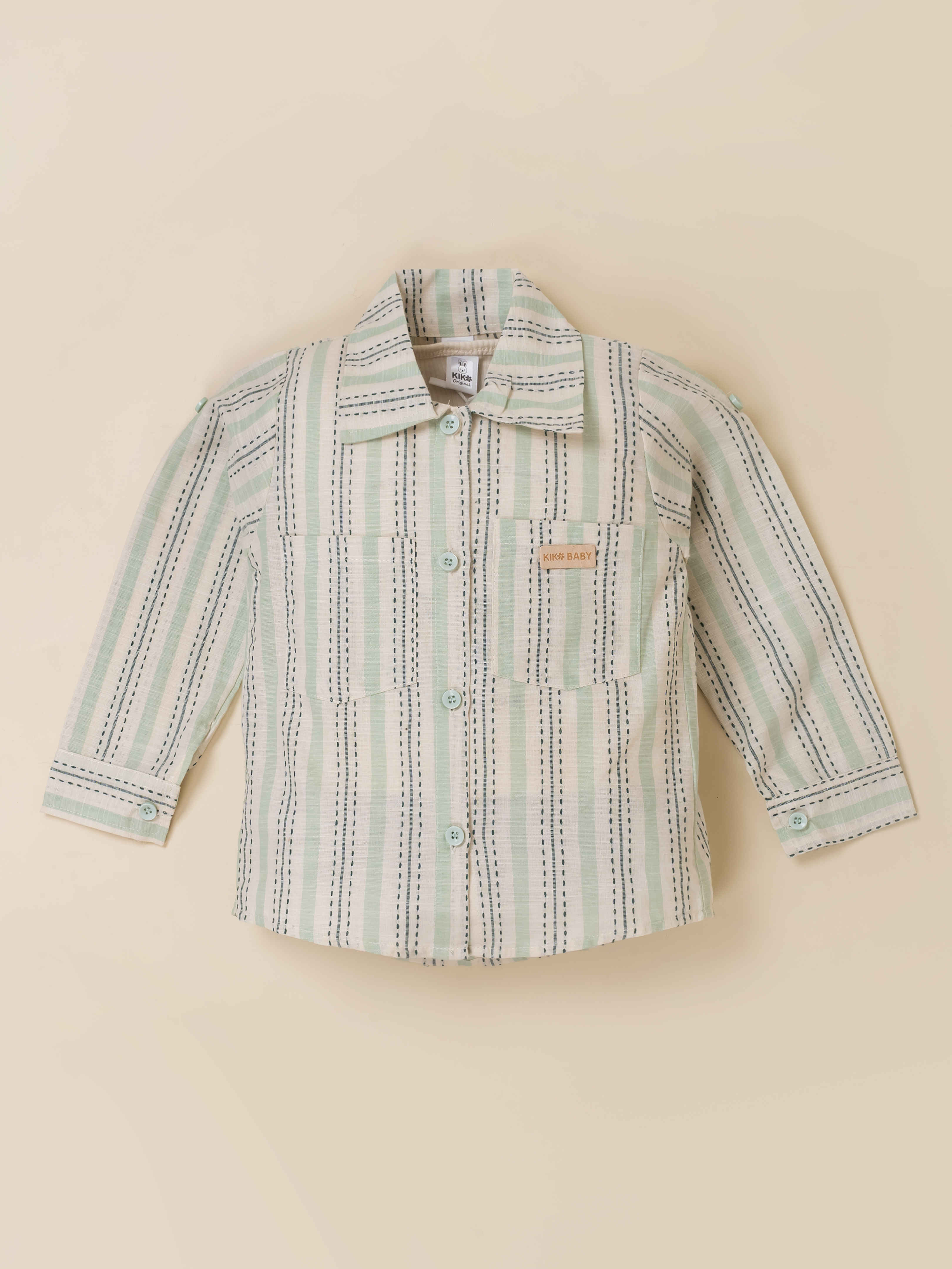 Kids' Top with Shirt & Short Clothing Set