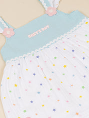 Baby Girls Cute Printed Sleeveless Cotton Dress