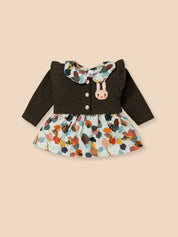 Full Sleeve Sweater Outfit Set 3-Piece