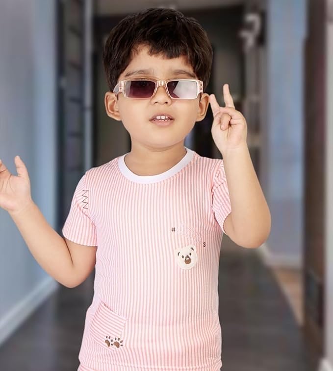CHOO CHOO Boys Cotton T-shirt and shorts