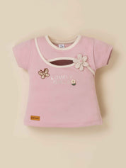 Baby Girls' Top and Shorts Clothing Set