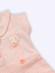 KIKO Printed Cotton Romper for New Born Baby
