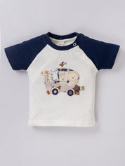 Baby Boys Casual Shirt with Shorts