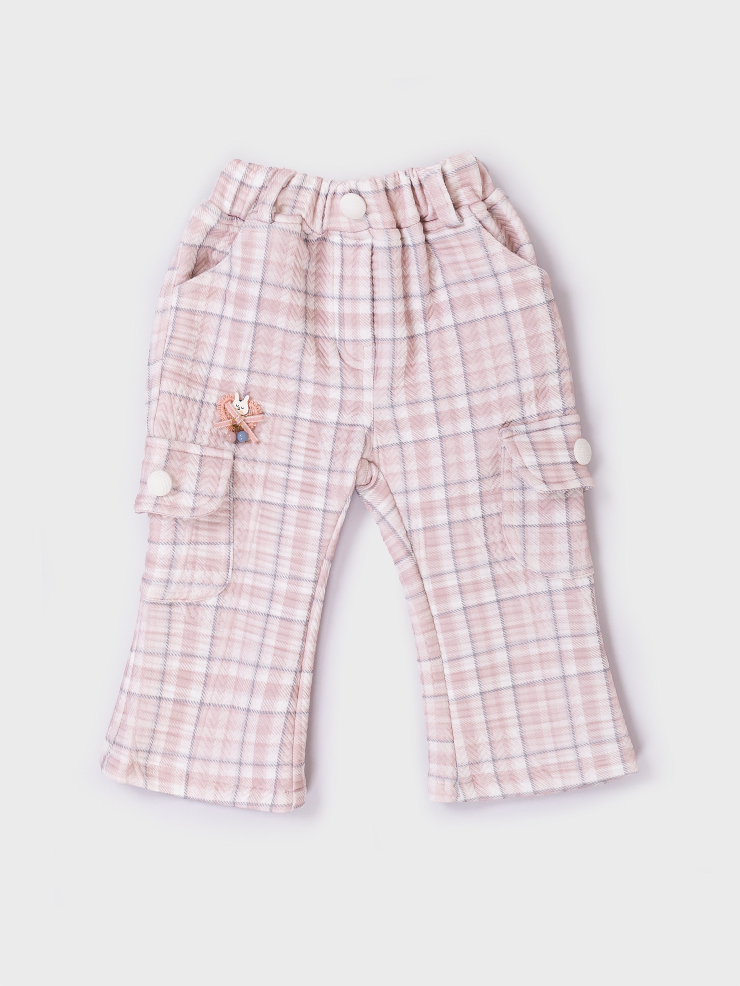 Checked Jacket & Cargo Pants Co-ord Set