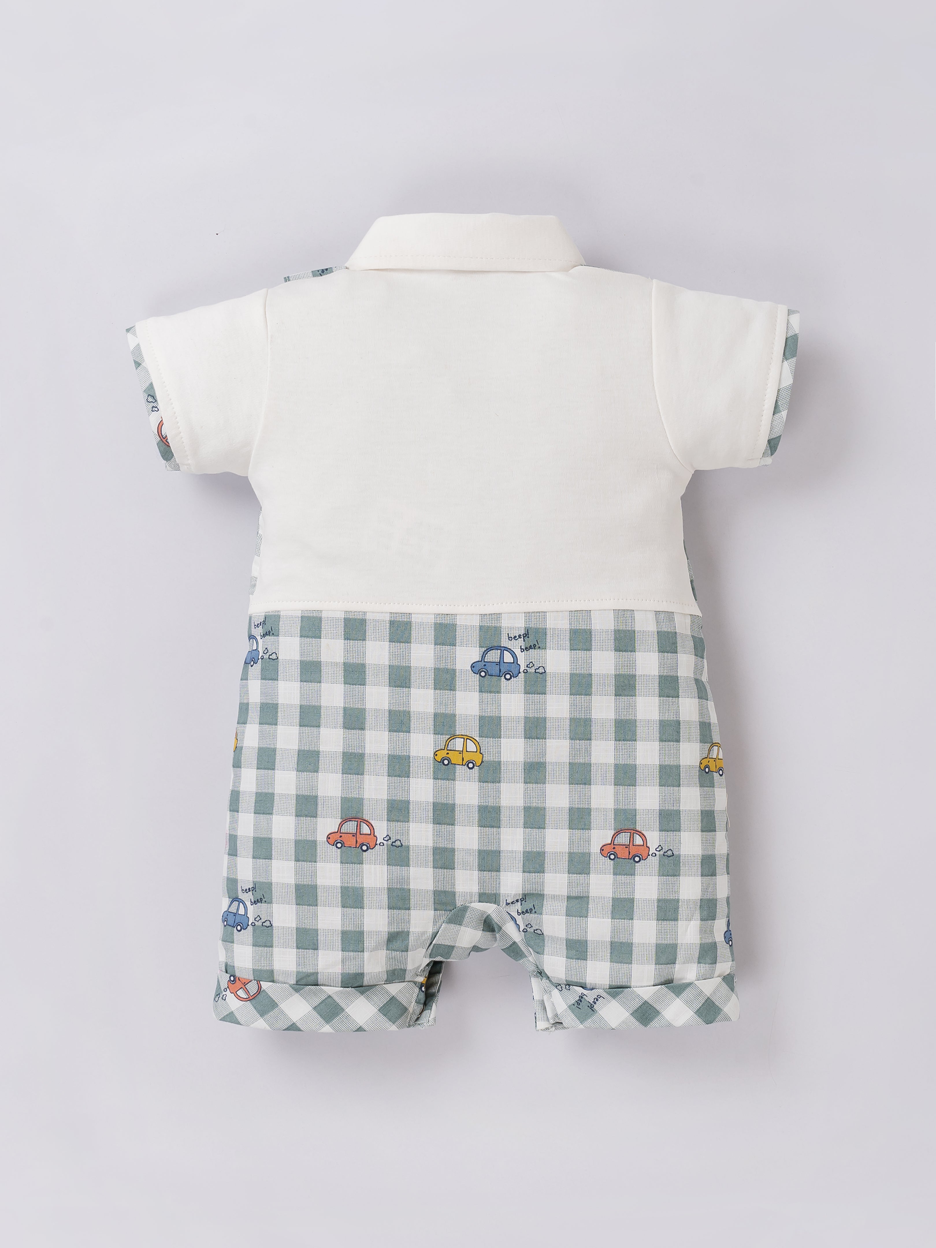 Half Sleeves Rompers For Baby Boys