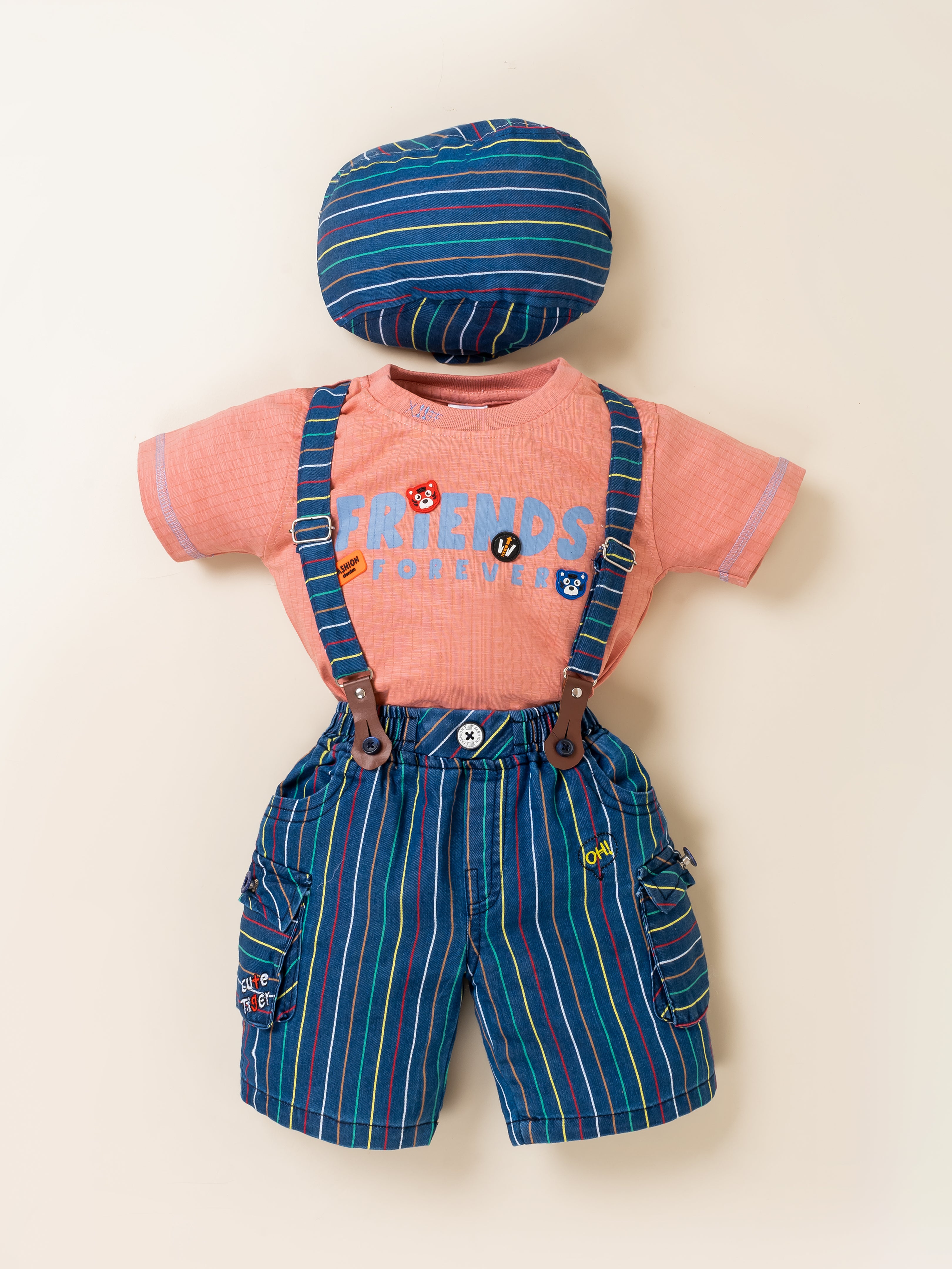 Premium Soft Cotton Breathable Boys Clothing Set