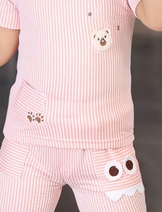 CHOO CHOO Boys Cotton T-shirt and shorts