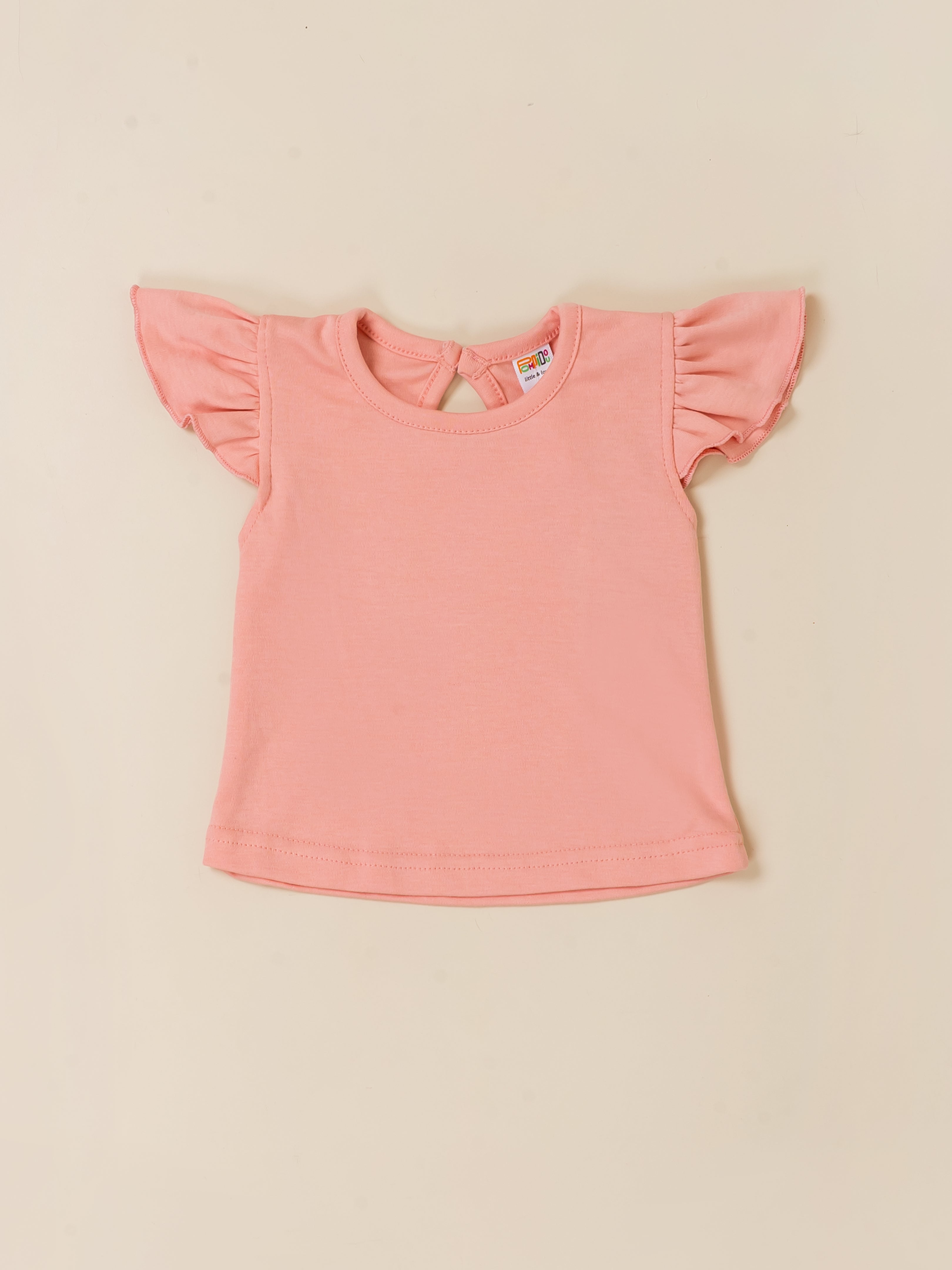 Baby Girls Sweet Bunny Pastel Stripe Overall Dress
