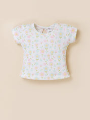 Baby Girl Dungaree Set