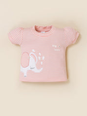 Baby Girls Top with Denim Shorts