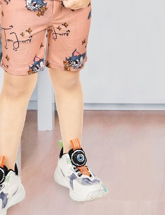 CHOO CHOO Boys Cotton Printed T-shirt and shorts