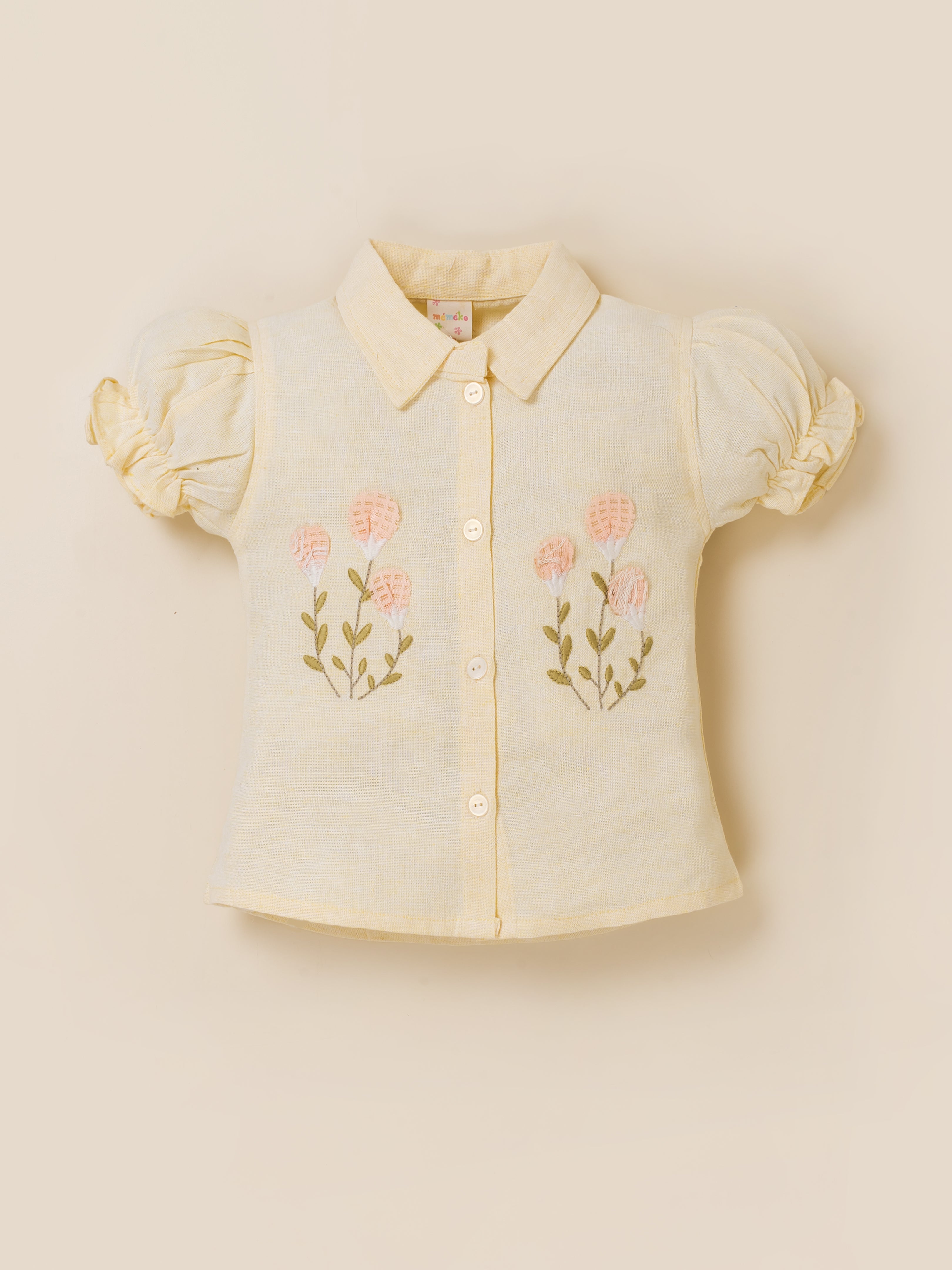 Girls Shirt & Capri Pants Co-Ord Outfit Set