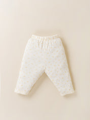 Dungaree with Printed Top & Pants Set