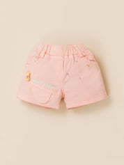 Baby Girls Printed T-Shirt & Shorts Clothing Set