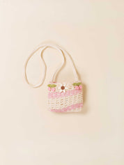 Girls Premium Frock with Matching Panty and Shoulder Bag