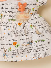 Baby Girl Printed Cotton Frock Dress