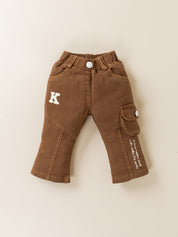 Full Sleeve Sweatshirt & Corduroy Pant Set
