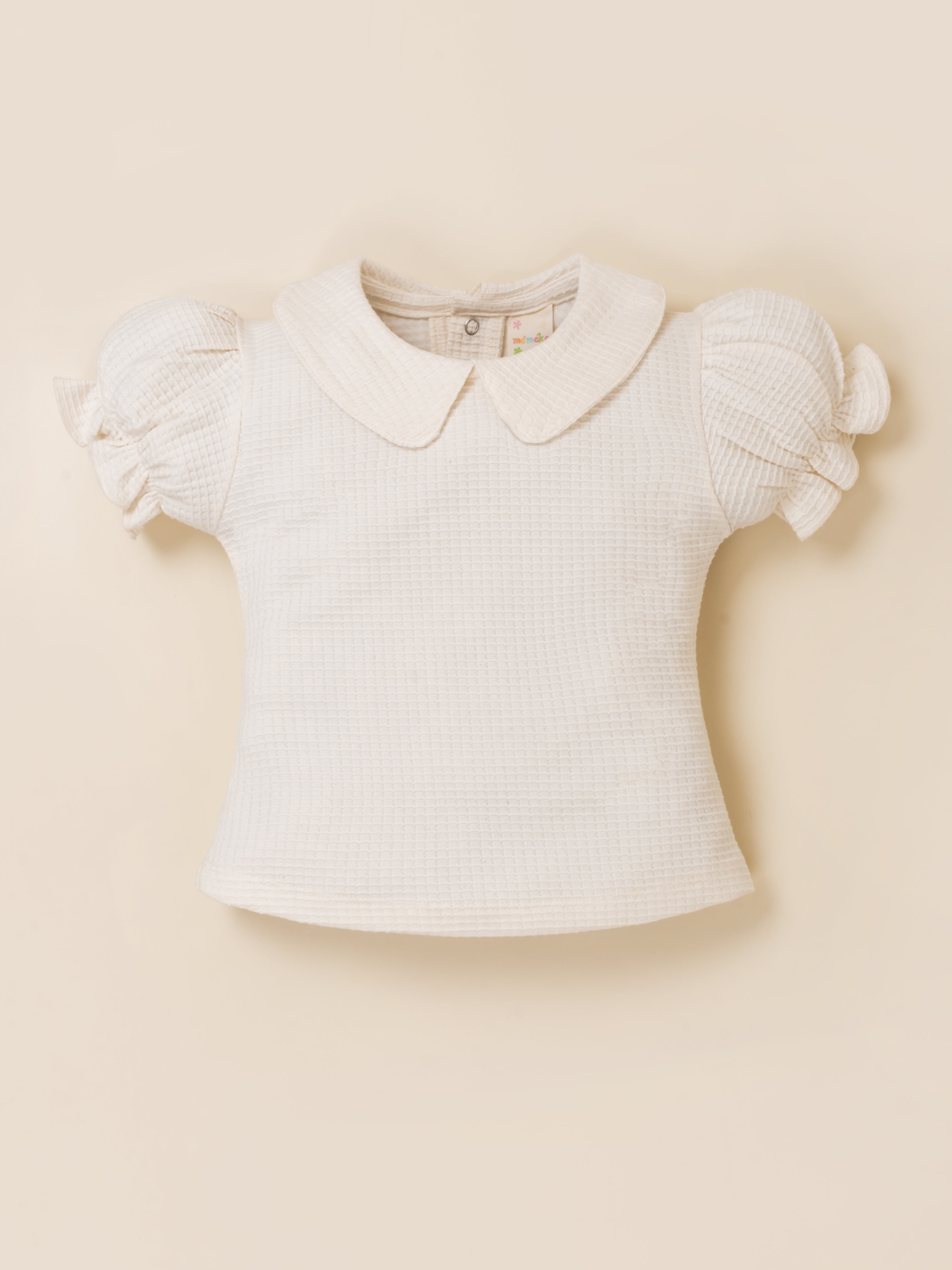 Girls Vest & Checkered Skirt Set with Top