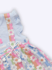 Cotton Dunagree Set for New Born Baby