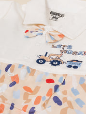 Baby  Boys'  Artistic Polo Romper