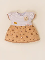 Baby Girls Summer Cotton Floral Dresses Set