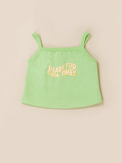 Kids Top, T-Shirt & Skirt 3-Piece Outfit Set