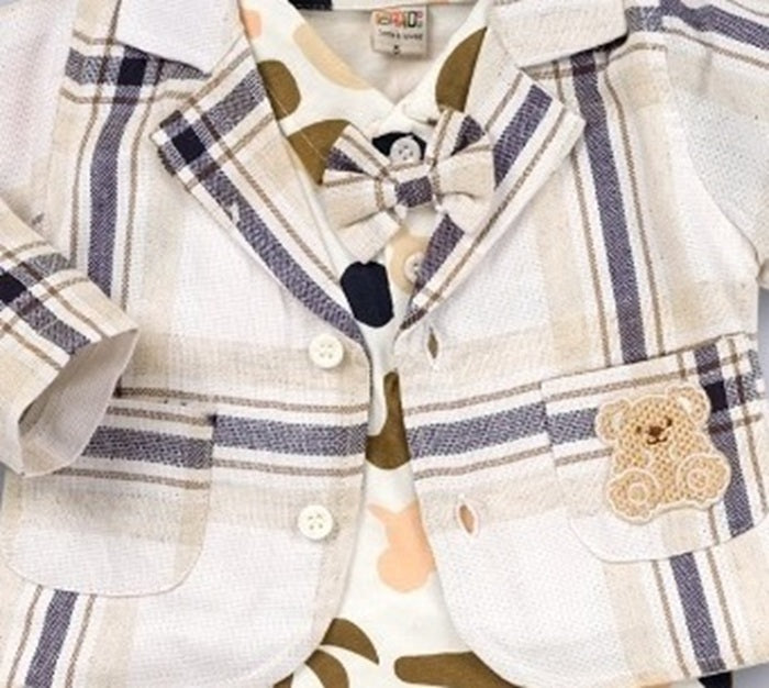 3 Piece Jacket Set for Baby Boys