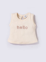 Hooded Outfit for Baby Girls