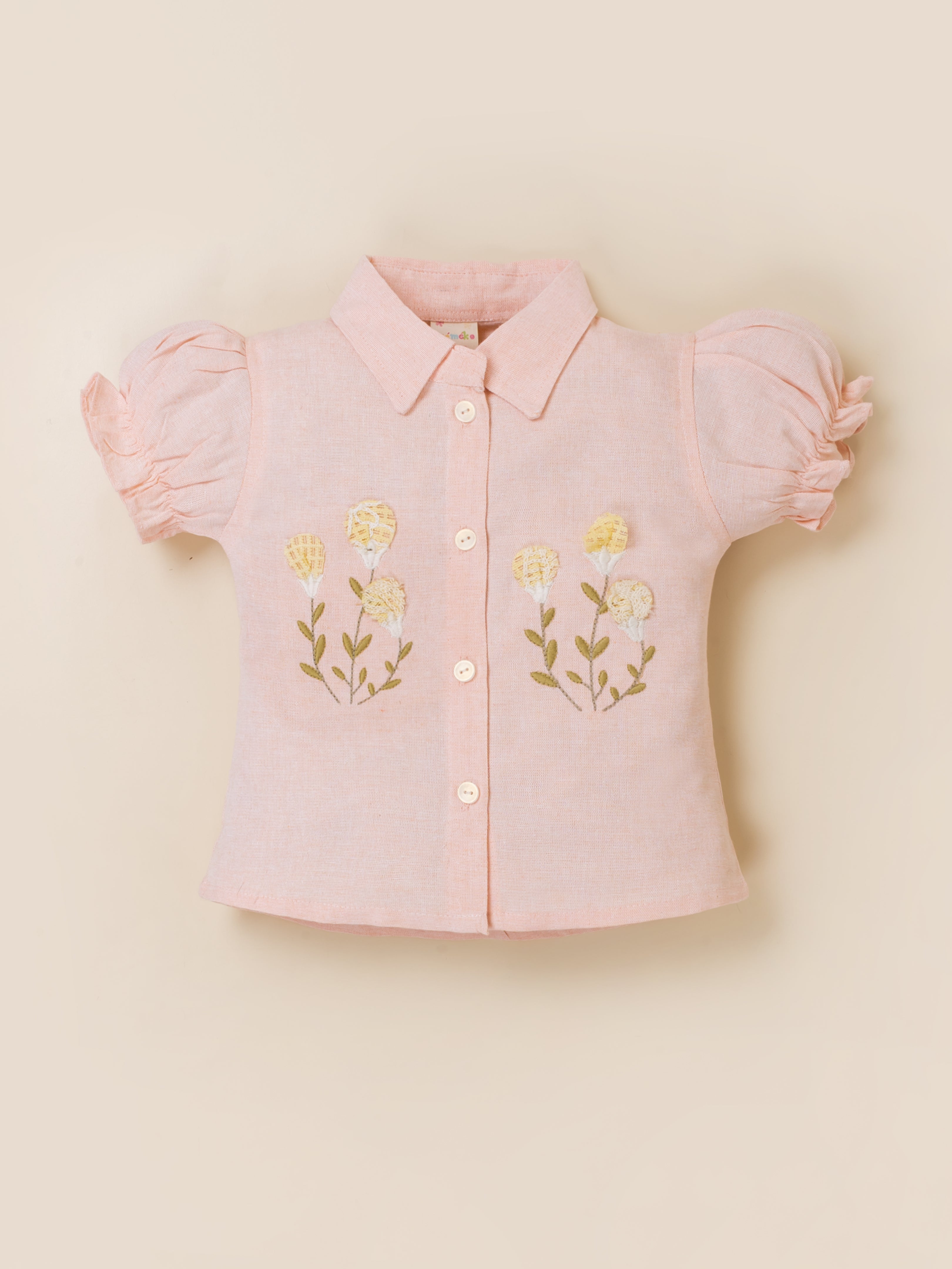 Girls Shirt & Capri Pants Co-Ord Outfit Set