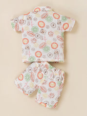 Baby Boys Short Sleeve Shirt and Shorts
