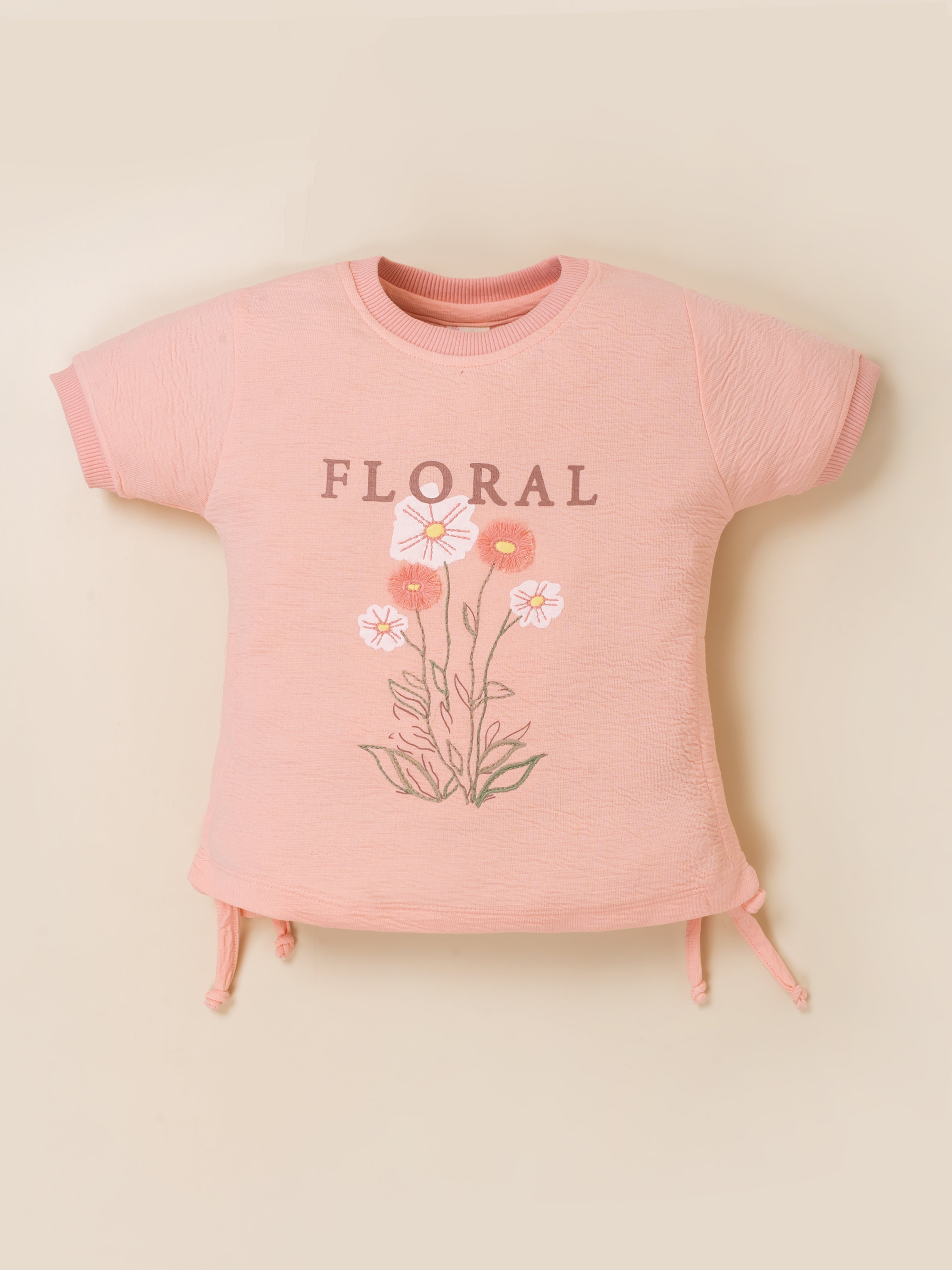 Girls T-Shirt & Shorts Co-ord Outfit Set
