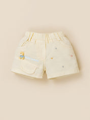 Baby Girls Printed T-Shirt & Shorts Clothing Set