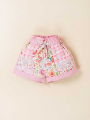 Toddler Printed Top & Shorts Casual Outfit