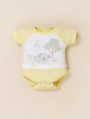 Baby Girl Clothing Set with Top, Shorts & Bodysuit