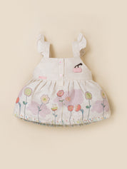 Baby Girls Floral Printed Sleeveless Dress