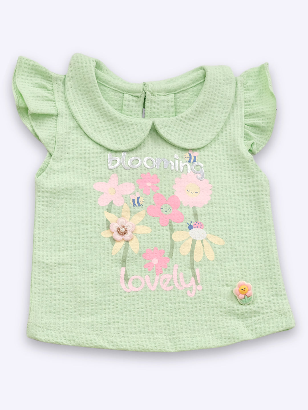 Girls Cotton Top with Shorts