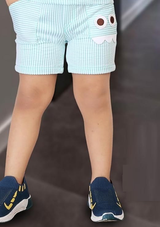 CHOO CHOO Boys Cotton T-shirt and shorts